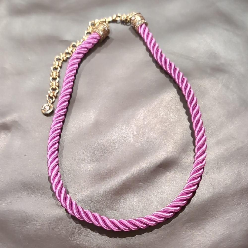 Heidi Daus Rope Necklace Lilac